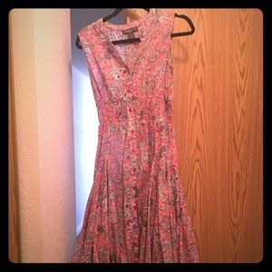 Paisley Chelsea & Theodore maxi dress